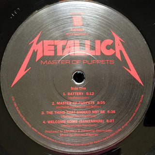 Metallica : Master Of Puppets (LP, Album, RE, RM, 180)