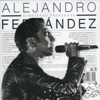 Alejandro Fernández : Rompiendo Fronteras (CD, Album + DVD-V + Dlx)