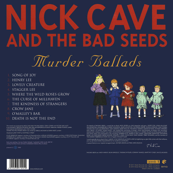 Nick Cave And The Bad Seeds* : Murder Ballads (LP + LP, S/Sided + Album, RE, RP)