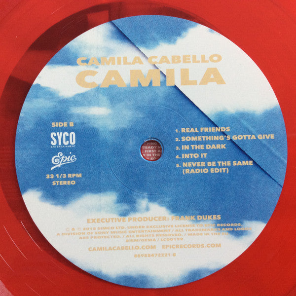 Camila Cabello : Camila (LP, Album, Red)