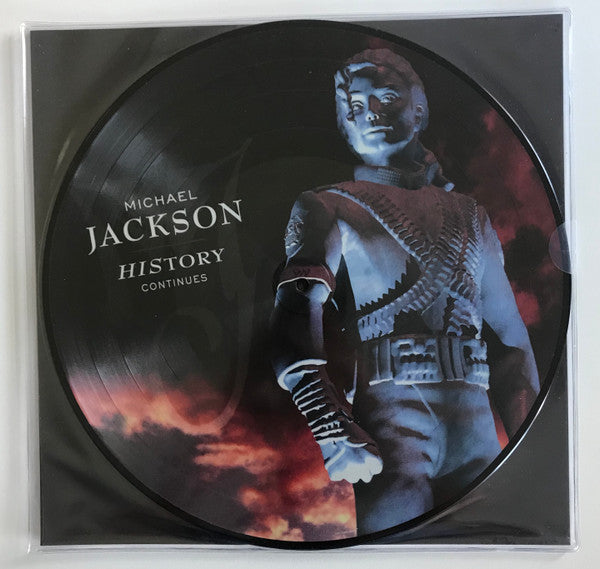 Michael Jackson : HIStory Continues (2xLP, Album, Pic, RE)