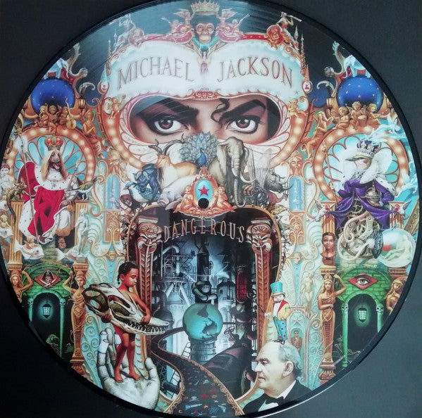 Michael Jackson : Dangerous (2xLP, Album, Pic, RE)