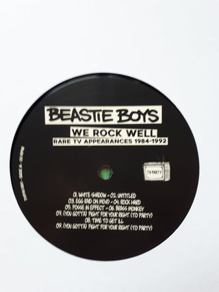 Beastie Boys : We Rock Well - Rare TV Appearances 1984-1992 (LP, Ltd, Unofficial)