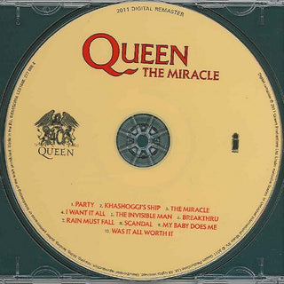 Queen : The Miracle (CD, Album, RE, RM)