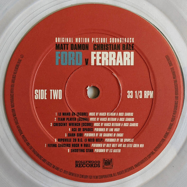 Various : Ford v Ferrari (Original Motion Picture Soundtrack) (LP, Comp, Cle)