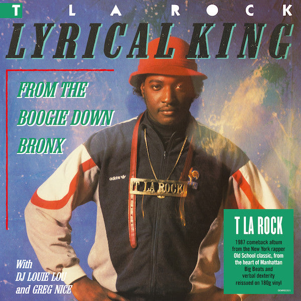 T La Rock : Lyrical King (From The Boogie Down Bronx) (LP, Album, RE, 180)