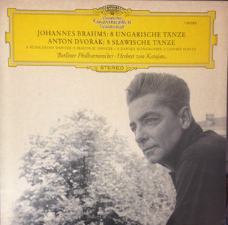 Johannes Brahms / Antonín Dvořák - Berliner Philharmoniker, Herbert von Karajan : 8 Ungarische Tänze / 5 Slawische Tänze (LP)