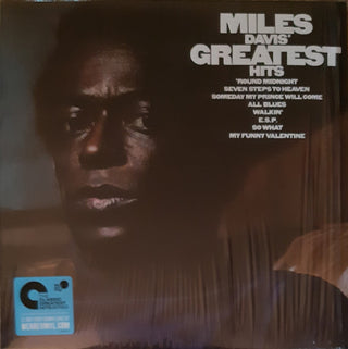 Miles Davis : Miles Davis' Greatest Hits (LP, Comp, RE, 150)