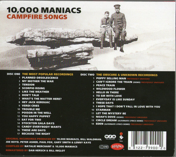 10,000 Maniacs : Campfire Songs (2xCD, Comp, RM)