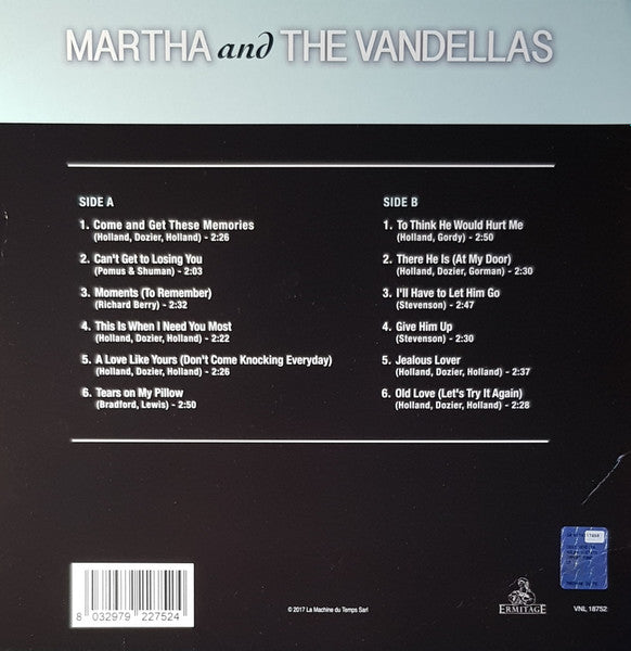 Martha And The Vandellas* : Come And Get These Memories (LP, Album, Ltd, RE, Unofficial, 180)