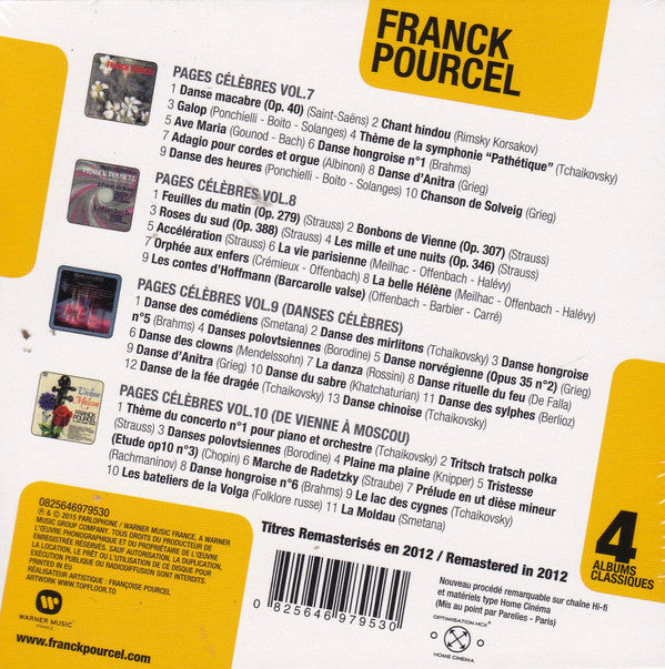 Franck Pourcel : 4 Albums Classique (4xCD, Album + Box, Comp)