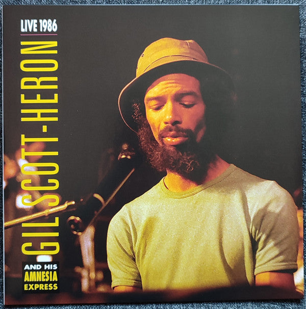 Gil Scott-Heron And His Amnesia Express : Live 1986 (LP, Whi)