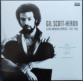 Gil Scott-Heron And His Amnesia Express : Live 1986 (LP, Whi)