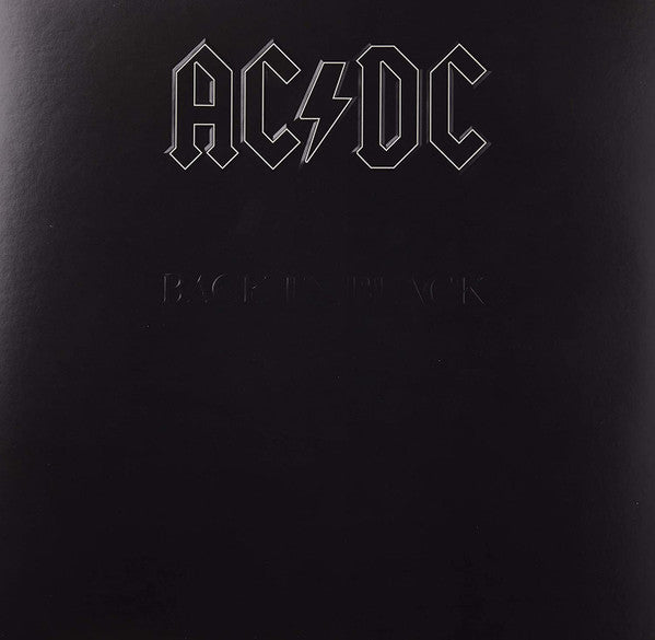 AC/DC : Back In Black (LP, Album, RE, RM, 180)