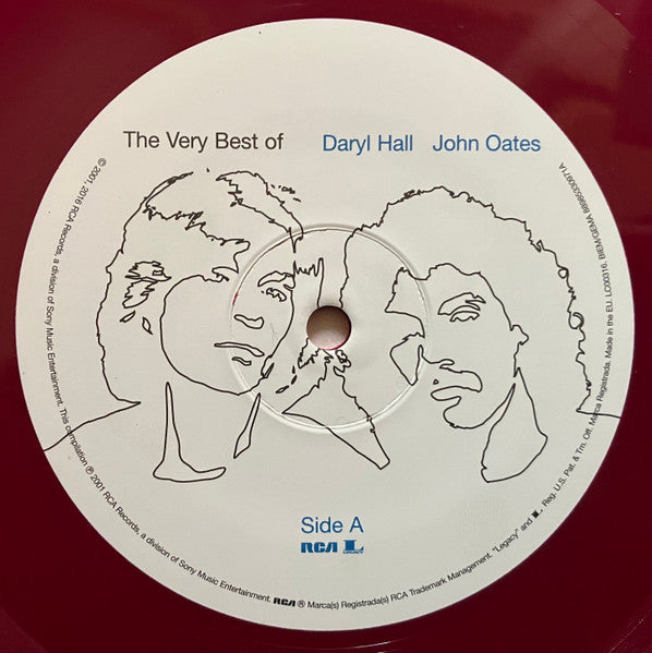 Daryl Hall John Oates* : The Very Best Of (2xLP, Comp, RM, RP, Bur)