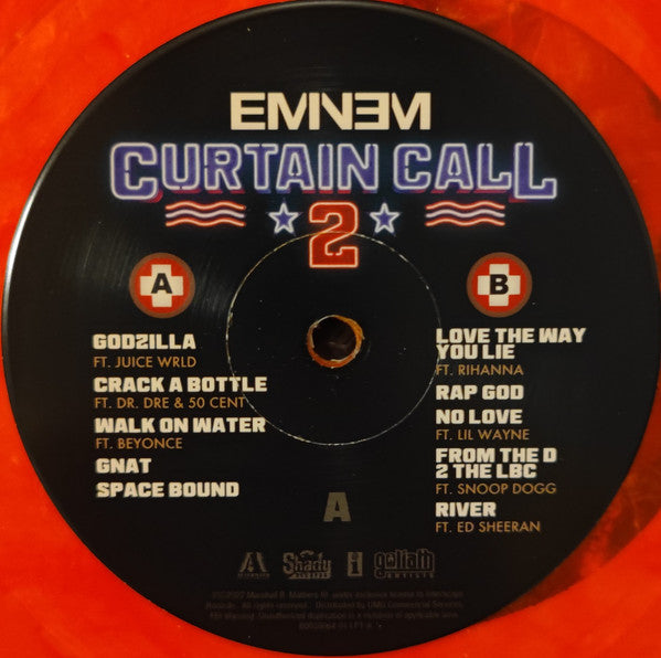 Eminem : Curtain Call 2 (2xLP, Comp, Ltd, Ora)