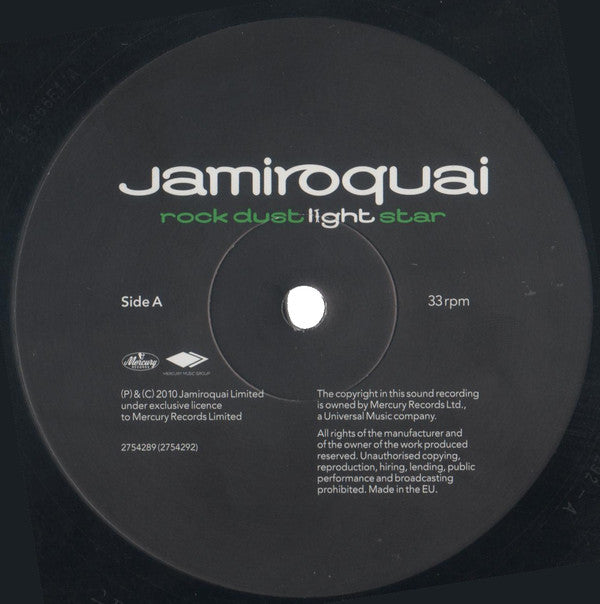 Jamiroquai : Rock Dust Light Star (2xLP, Album, Emb)