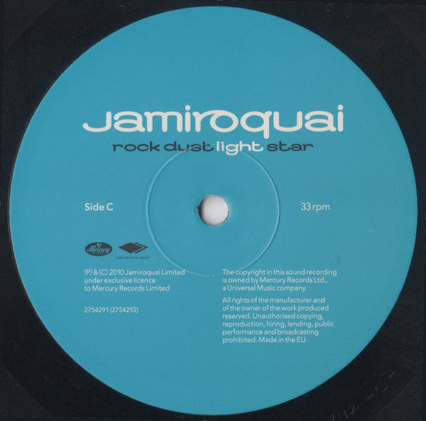 Jamiroquai : Rock Dust Light Star (2xLP, Album, Emb)