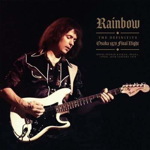 Rainbow : Osaka 1978 - Final Night (2xLP, Unofficial, Red)