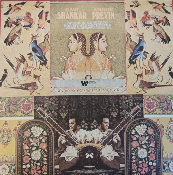 Ravi Shankar & André Previn  -  London Symphony Orchestra : Concerto For Sitar & Orchestra (LP, Album, 180)