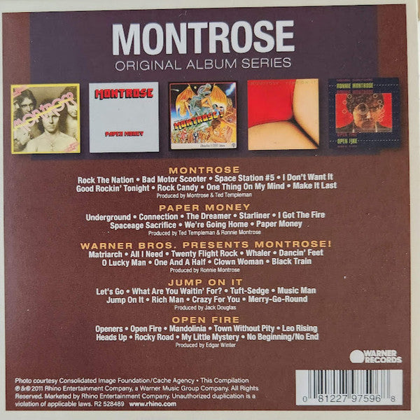 Montrose (2) : Original Album Series (Box, Comp + 5xCD, Album, RE)