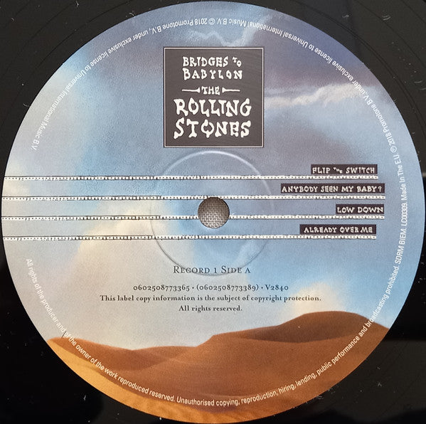 The Rolling Stones : Bridges To Babylon (2xLP, Album, RE, RM, RP, Hal)