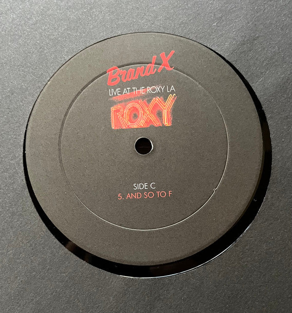 Brand X (3) : Live At The Roxy LA (2xLP, Ltd, RE)