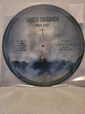 Black Sabbath : Paris 1970 (LP, Ltd, Pic, RE, Unofficial)