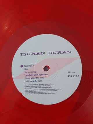 Duran Duran : Rio (LP, Album, Red)