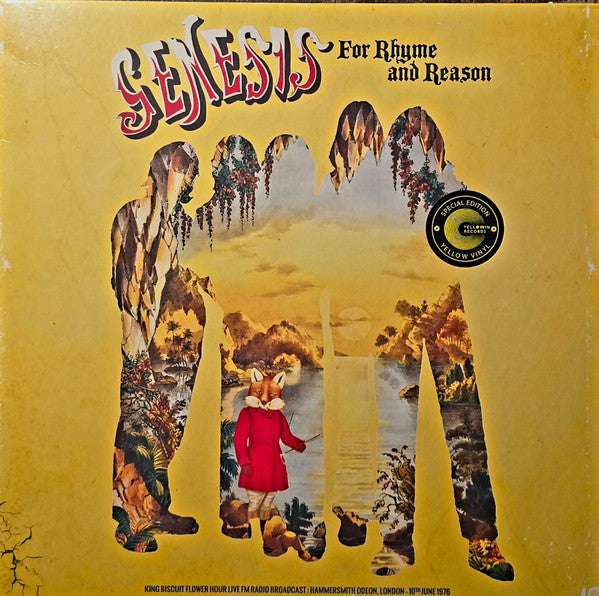 Genesis : For Rhyme And Reason (LP, S/Edition, Unofficial, Yel)