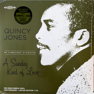 Quincy Jones : A Sunday Kind of Love (LP, RSD, Comp + CD, RSD, Comp)