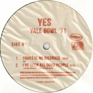 Yes : Yale Bowl '71 (LP, Album, RSD, Ltd)