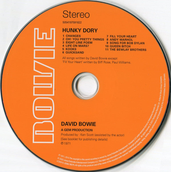 David Bowie - Hunky Dory