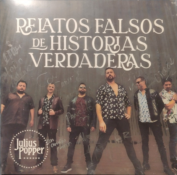 Julius Popper : Relatos Falsos De Historias Verdaderas (LP, Album)