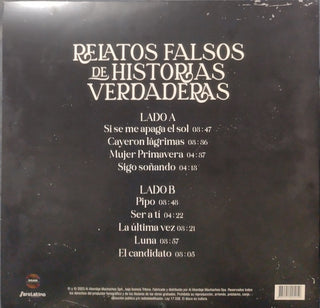 Julius Popper : Relatos Falsos De Historias Verdaderas (LP, Album)