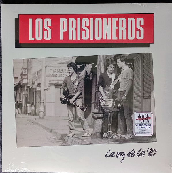 Los Prisioneros : La Voz De Los '80 (LP, Album, Ltd, Num, RE, RM, Whi)