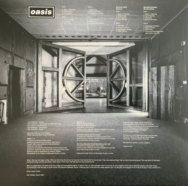 Oasis (2) : Definitely Maybe (2xLP, Album, RE, RM + 2xLP, Comp + Dlx, Ltd, 30t)