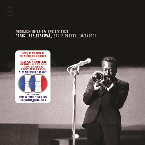 The Miles Davis Quintet : Paris Jazz Festival, Salle Pleyel, 10/1/1964 (2xLP, Album, Fre)