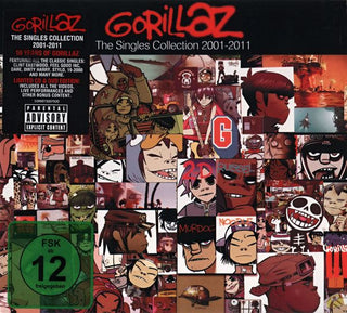 Gorillaz : The Singles Collection 2001-2011 (CD, Comp + DVD-V, Comp, Reg + Ltd)