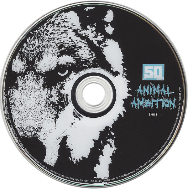 50 Cent : Animal Ambition (An Untamed Desire To Win) (CD, Album, Dlx, Ltd + DVD-V)