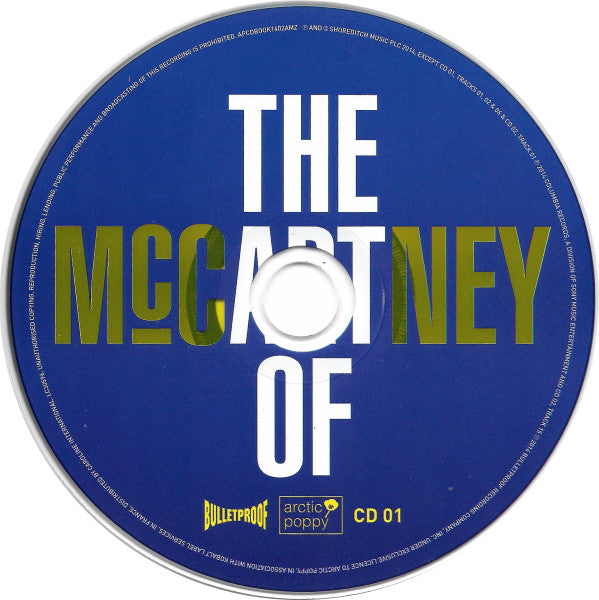 Various : The Art Of McCartney (The Songs Of Paul McCartney Sung By The World's Greatest Artists) (2xCD, Album + DVD-V, NTSC + Dig)