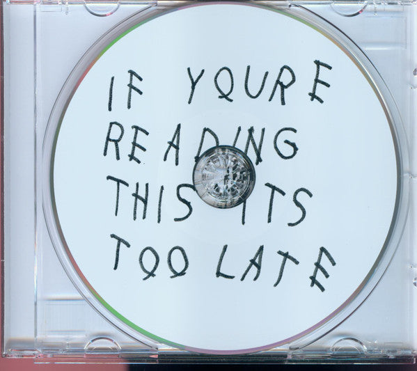 Drake- If You’re deals Reading This It’s Too Late Vinyl