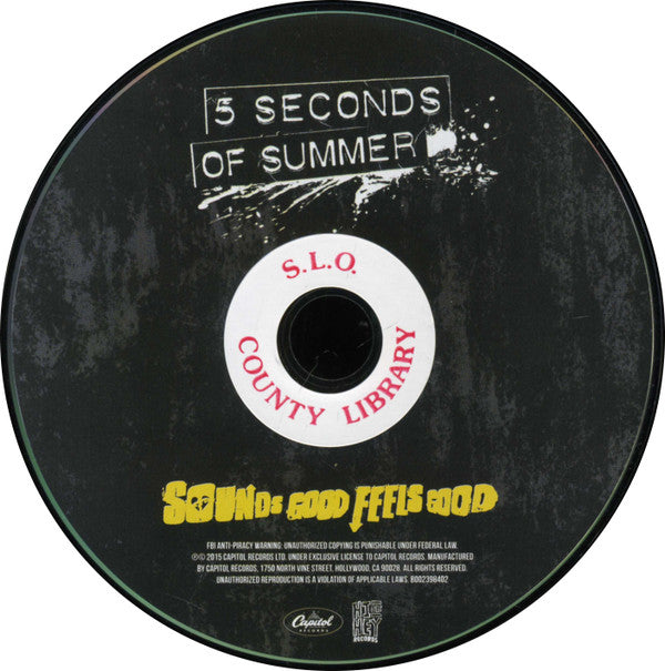 5 Seconds Of Summer : Sounds Good Feels Good (CD, Album)