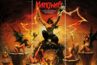 Manowar : The Triumph Of Steel (CD, Album, RE, RP)