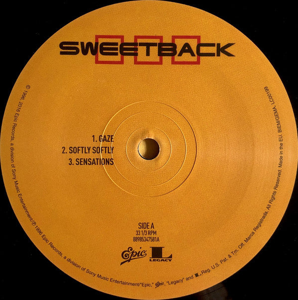 Sweetback : Sweetback (2xLP, Album, 140)