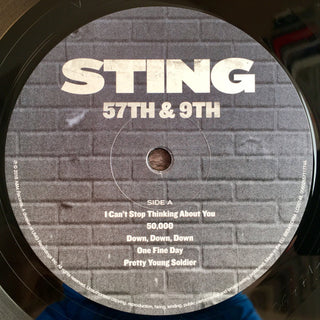 Sting : 57th & 9th  (LP, Album, 180)