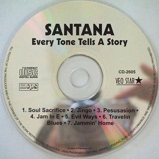 Santana : Every Tone Tells A Story (Box, Comp, Unofficial + DVD-V, Comp, Unofficial, N)