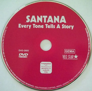 Santana : Every Tone Tells A Story (Box, Comp, Unofficial + DVD-V, Comp, Unofficial, N)