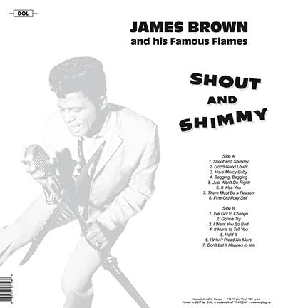 James Brown & The Famous Flames : Shout And Shimmy (LP, Comp, RE, 180)