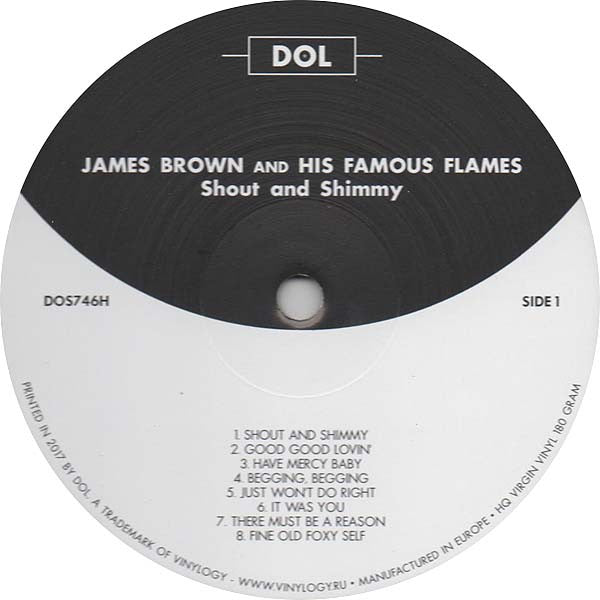 James Brown & The Famous Flames : Shout And Shimmy (LP, Comp, RE, 180)